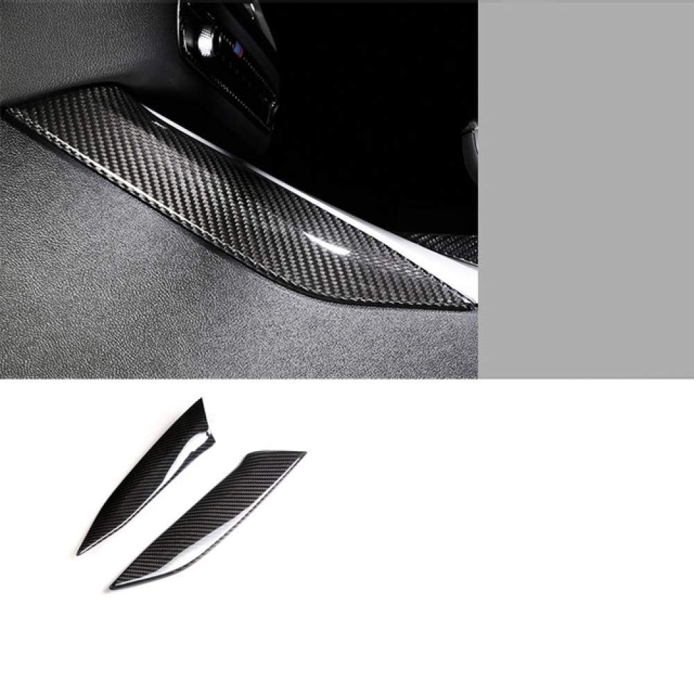 Carbon Fiber Interior Control Panel & Gear Shift Cover Trim for BMW 3 Series G20 G28 (2020-2023) - Premium Car Stickers & Decorative Molding | Interior Upgrade & Luxury Enhancement