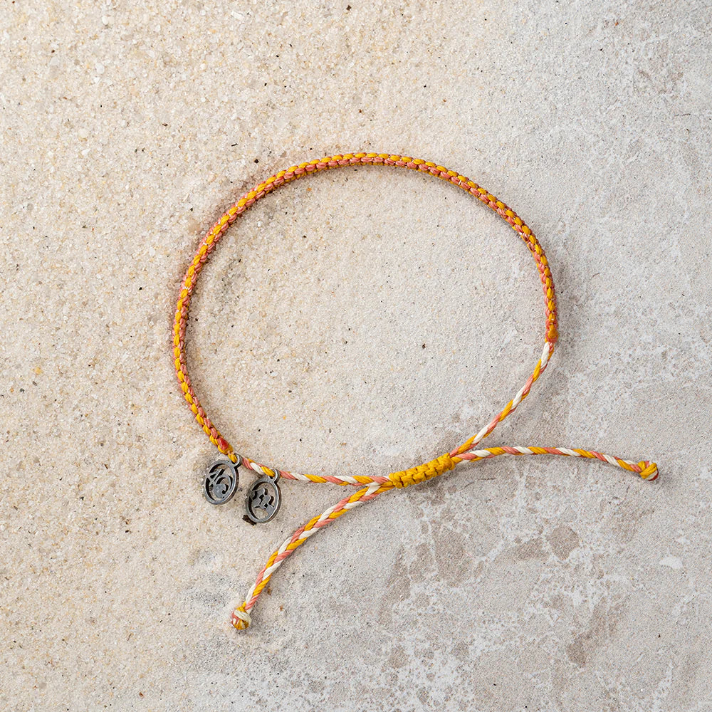 4Ocean September 2024 Limited Edition Clownfish Braided Bracelet - Eco-Friendly Ocean Conservation Jewelry for Men & Women - Perfect for Beach Lovers, Marine Life Enthusiasts & Sustainable Fashion