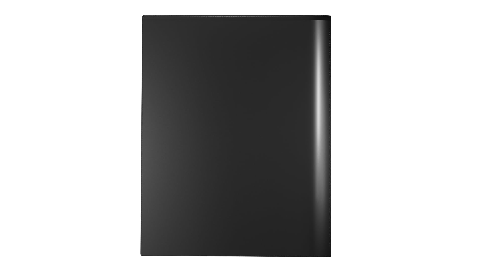 Nicky's Folders® English Communicator - Durable Parent-Teacher Folders (24 Pack, Black) | Tear-Resistant Flexible Plastic with 2 Inside Pockets & 2 Exterior Sleeves | Letter Size Paper Organizer for School, Office & Home Use