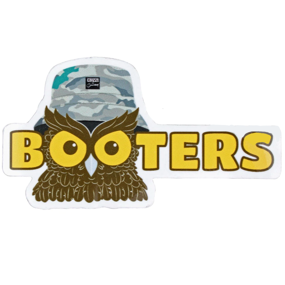Saundezy Booters Sticker - Waterproof Vinyl Decals for Laptops, Cars & DIY Crafts - Perfect for Personalizing Tech, Vehicles & Home Decor