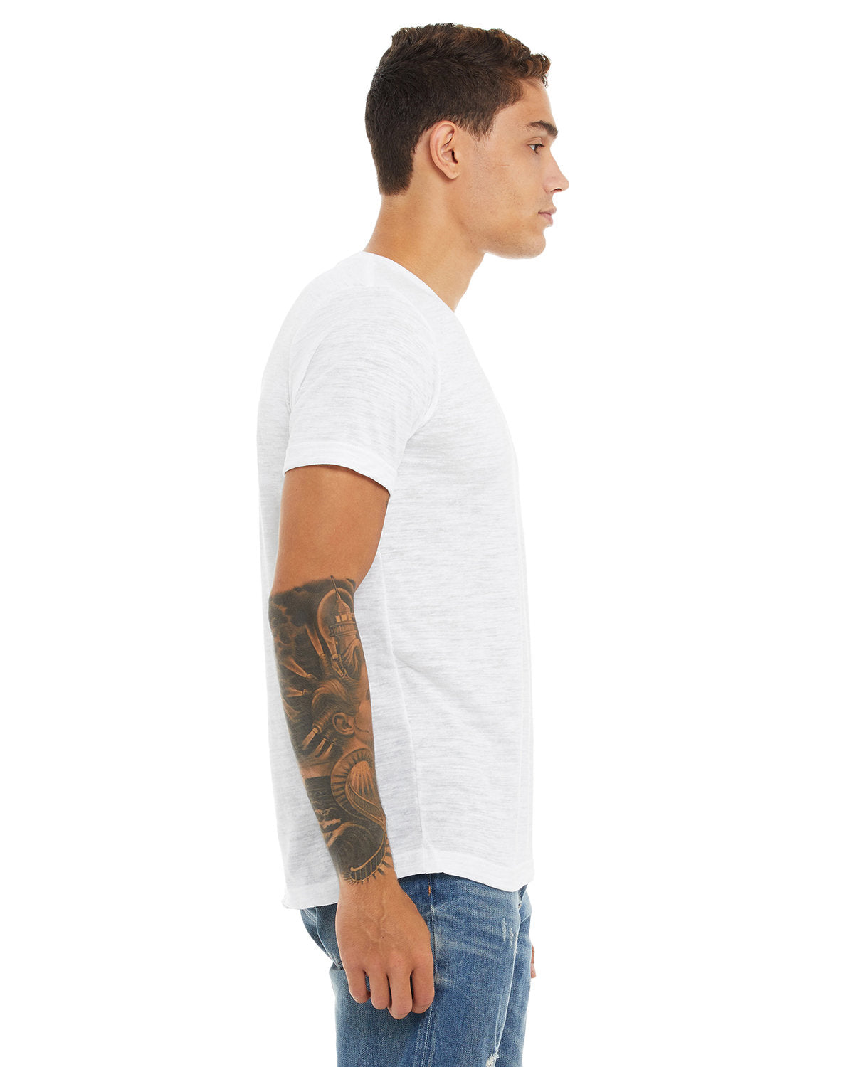 Bella + Canvas 3650 Unisex Poly Cotton Short Sleeve T-Shirt - Soft Comfortable Tee for Men & Women - Perfect for Casual Wear, Gym, and Everyday Outfits