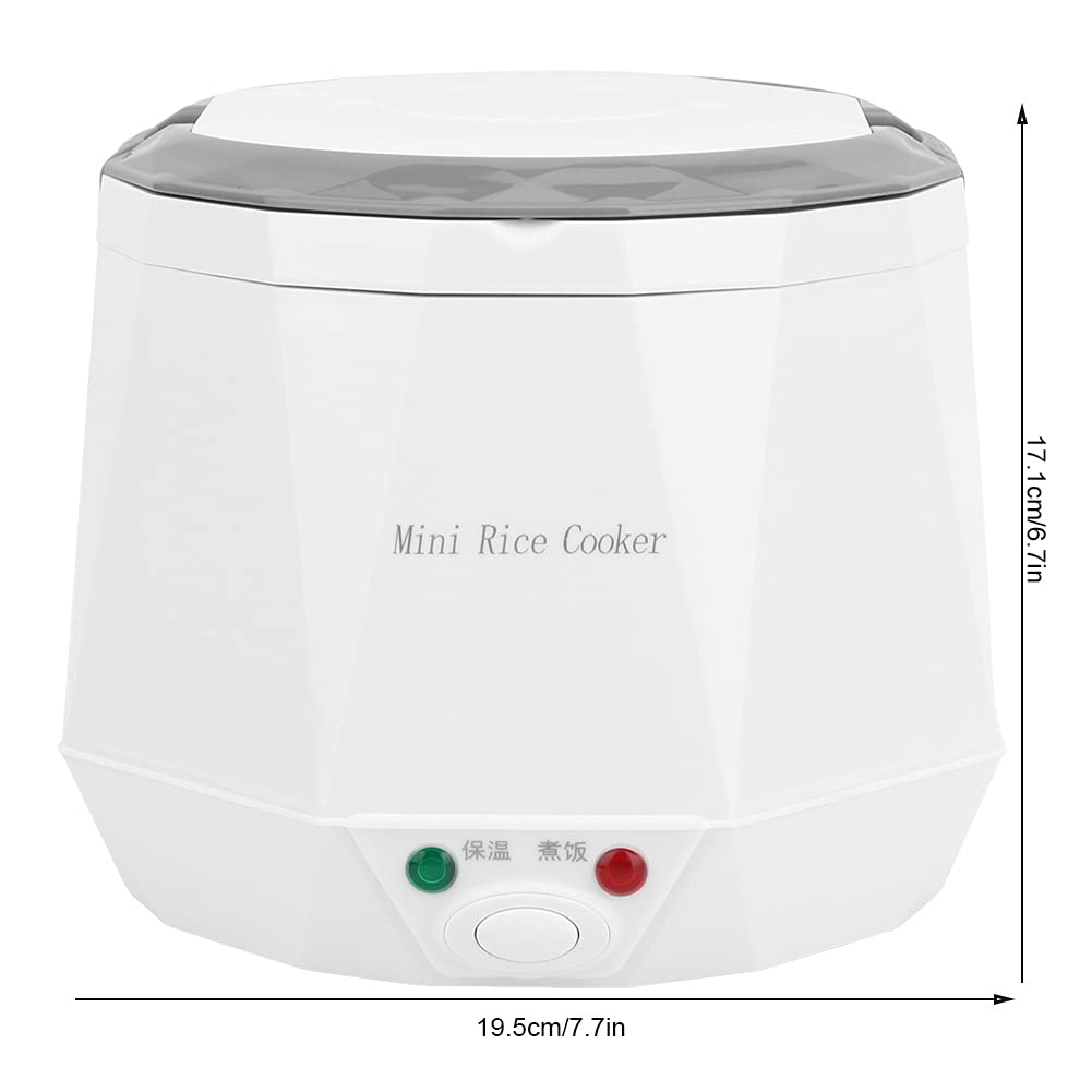 1.6L Portable Rice Cooker for Car, Picnic & Camping - Compact Travel Rice Pot for Road Trips & Outdoor Adventures