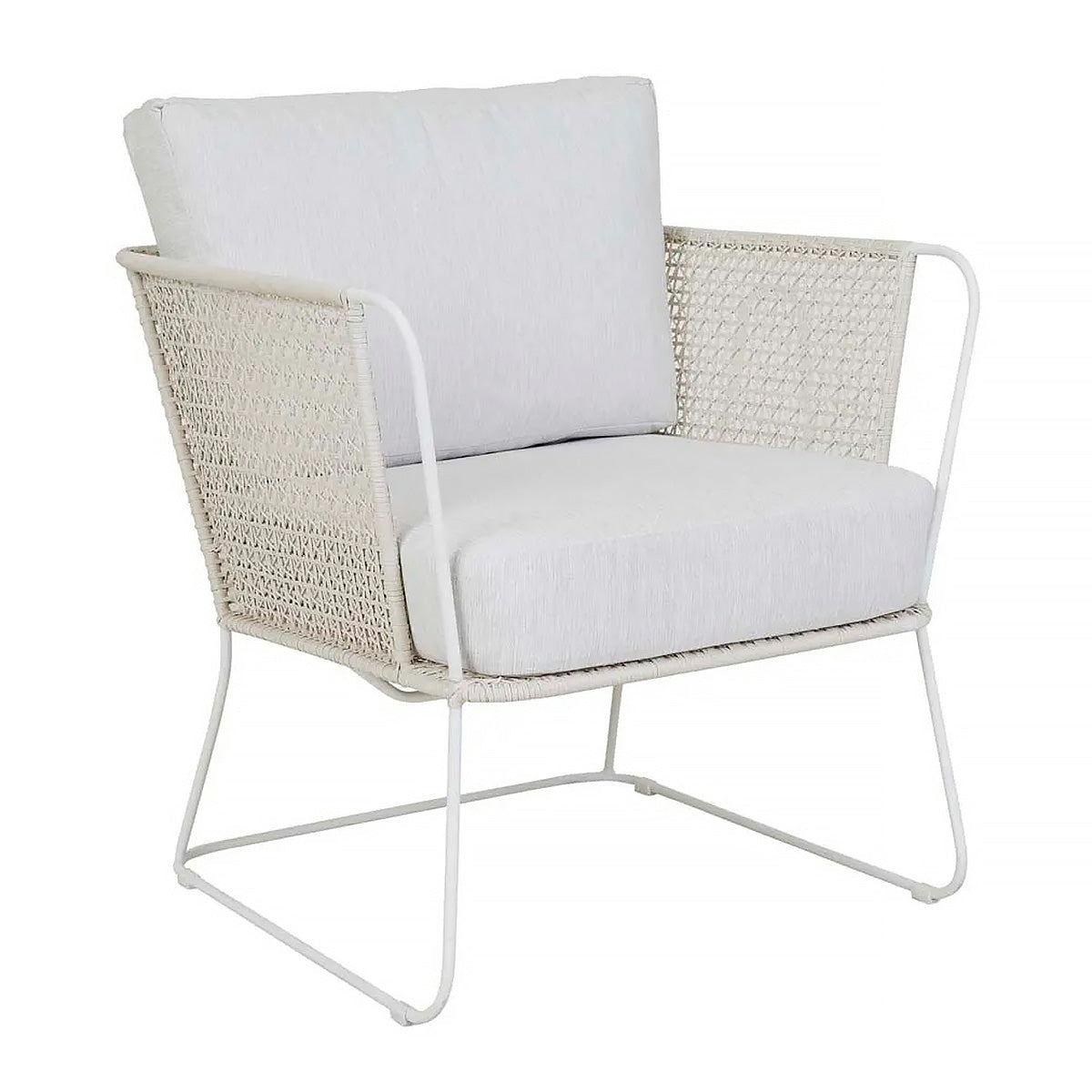 Cabana Sleigh Occasional Chair - Modern Accent Chair for Living Room, Bedroom, or Office - Perfect for Relaxing, Reading, and Adding Stylish Comfort to Any Space