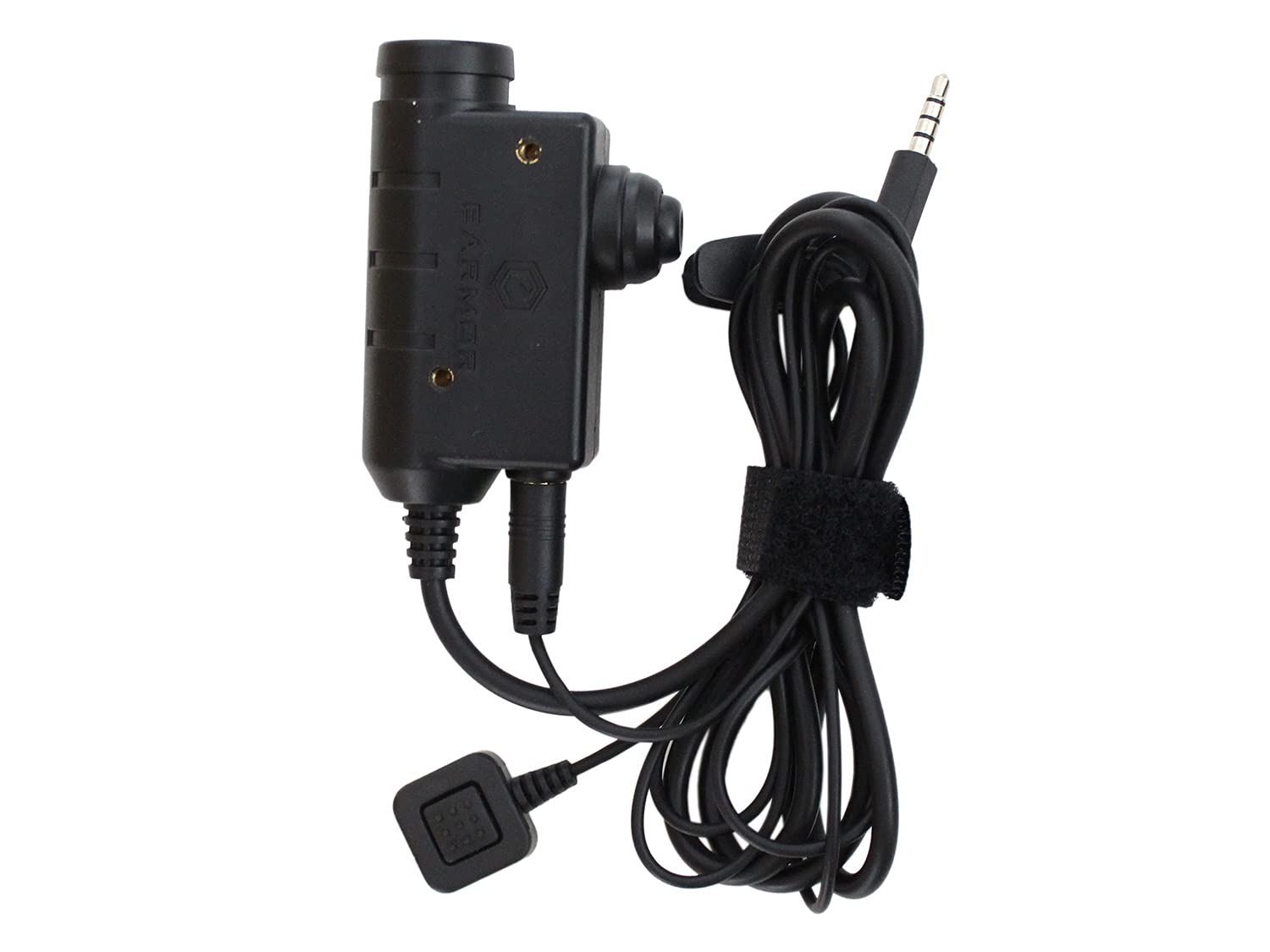 Earmor PTT Set with Talk Button & Push Switch for Mobile Phone - Compatible with M52-PH | Hands-Free Communication for Motorcycle, Construction & Outdoor Activities