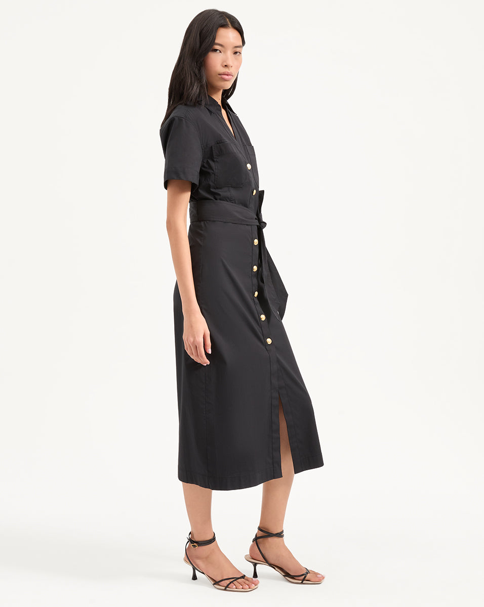 Stylish Tabby Midi Dress for Women - Flowy Summer Dress with Pockets | Perfect for Casual Outings, Beach Vacations & Date Nights