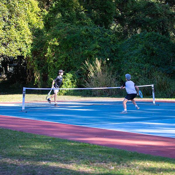 HART Tennis Net System - Portable & Durable for Backyard, Club & Tournament Play | Easy Setup for Practice & Matches
