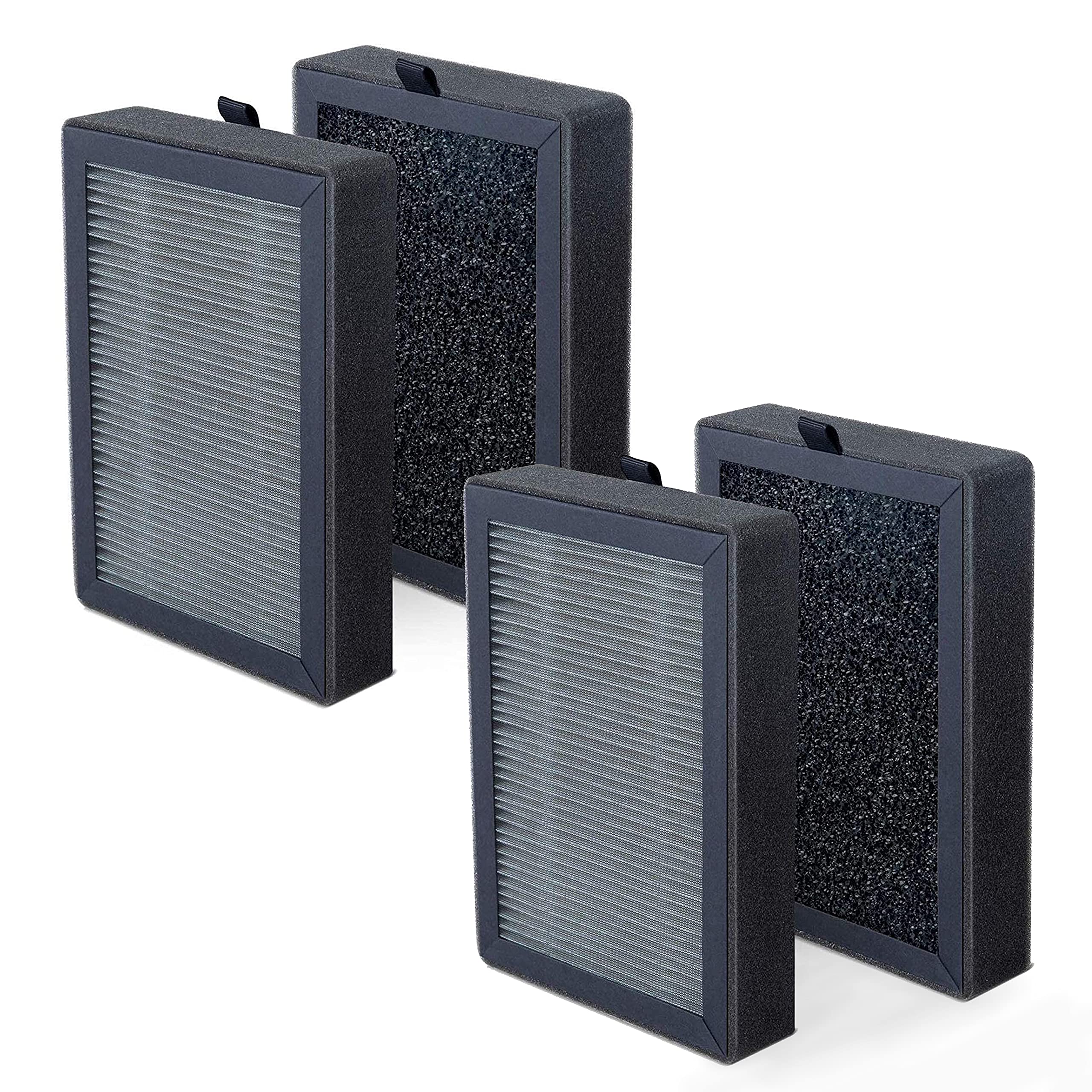 Levoit LV-H128 Air Purifier with 2-Pack Replacement Filters – HEPA Filter for Allergies, Dust, Pet Dander – Perfect for Bedrooms, Offices & Living Rooms
