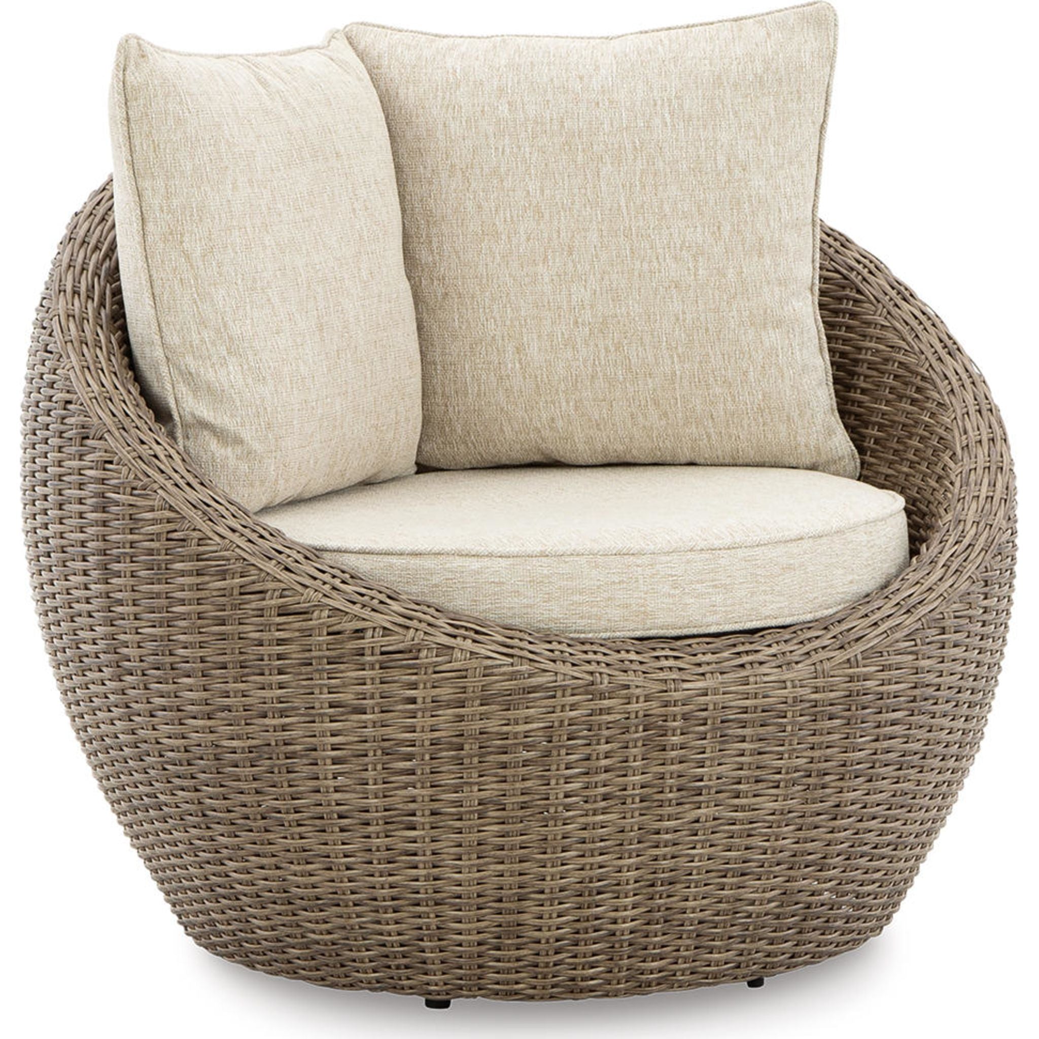 Premium Outdoor Swivel Lounge Chairs with Cushions (Set of 2) - 360° Rotating Patio Furniture for Poolside, Garden, Deck & Backyard Relaxation