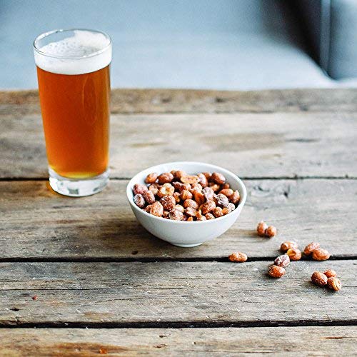 BEER NUTS Original Roasted Peanuts - 12 Oz Cans (Pack of 6) - Crunchy Snack for Parties, Bars & Game Nights - Perfect Beer Pairing & Office Snacks