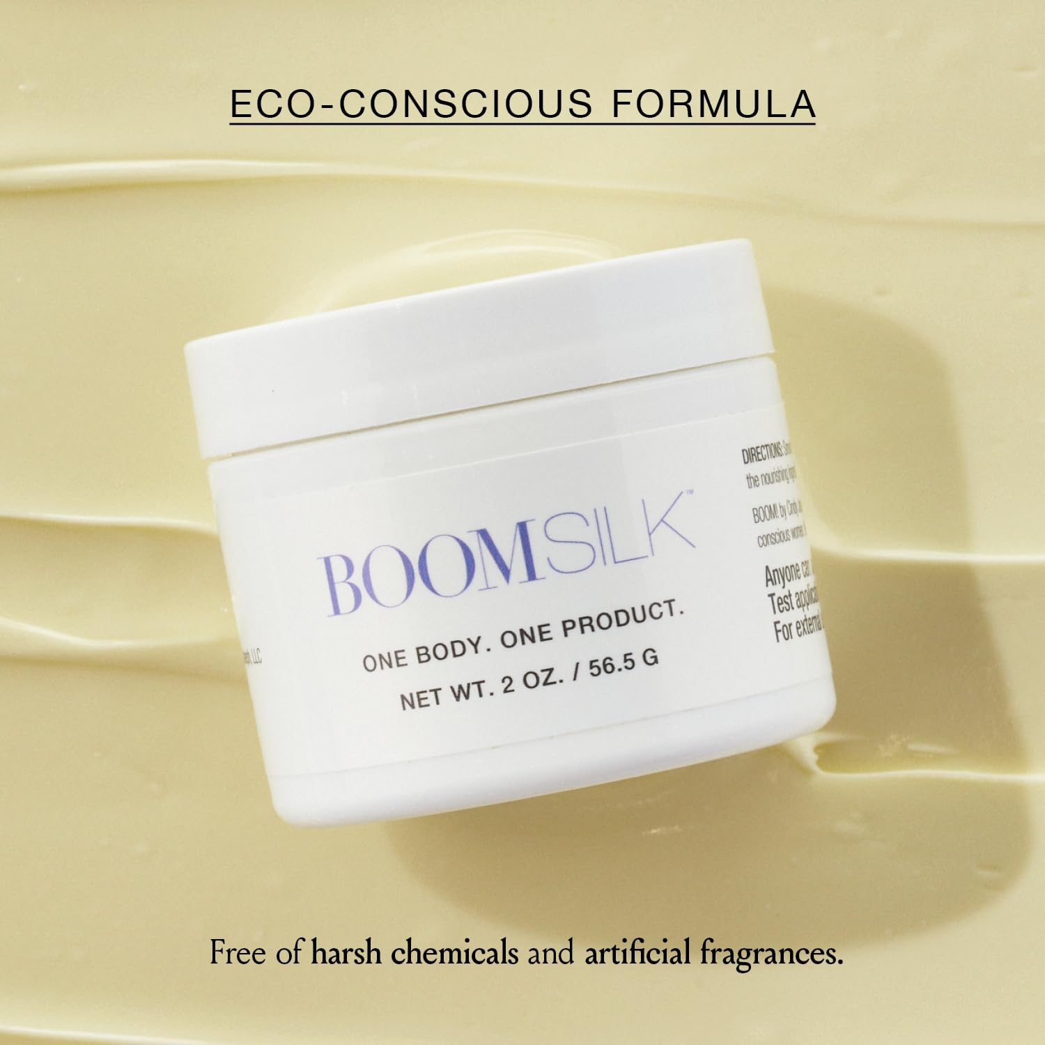 BOOM! by Cindy Joseph Boomsilk - Organic Anti-Aging Face & Body Moisturizer for Women - Rejuvenating Lotion to Soften, Protect & Hydrate Mature Skin - 4 Oz - Perfect for Daily Skincare Routine & Nighttime Hydration