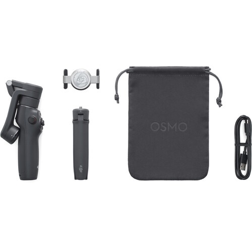 DJI Osmo Mobile 6 Smartphone Gimbal Stabilizer for iPhone & Android - 3-Axis Gimbal for Smooth Videos & Photos - Perfect for Vlogging, Travel & Content Creation (Black)