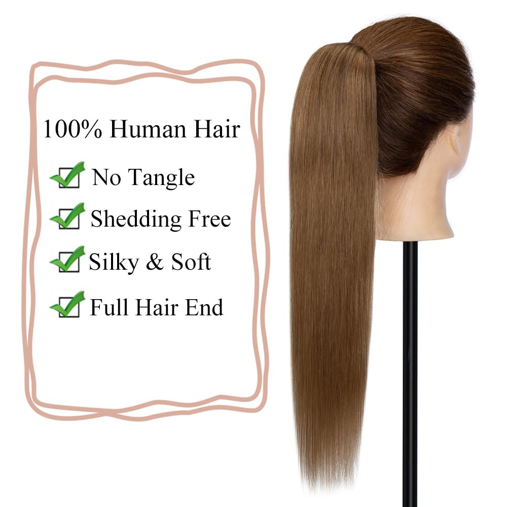 MY-LADY Human Hair Ponytail Extension Clip - 16