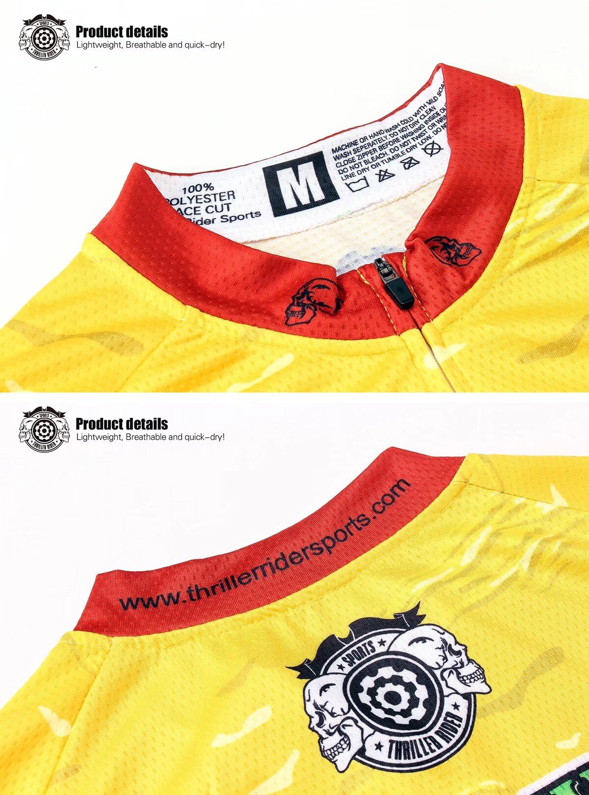 Men's Mountain Bike Short Sleeve Cycling Jersey - Breathable Quick-Dry Outdoor Sports Shirt for Thrill Riders - Perfect for Trail Riding, Road Cycling & Adventure Sports