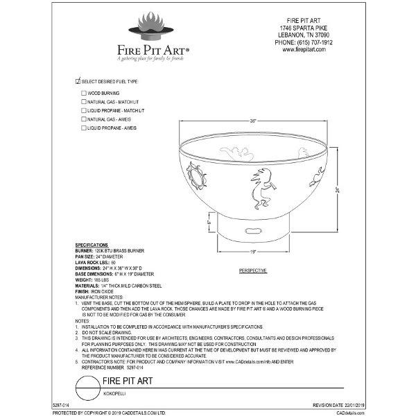 Kokopelli Outdoor Fire Pit - Portable Campfire Bowl for Backyard, Patio, Beach & Camping - Smokeless Steel Fire Pit with Spark Screen & Carry Bag