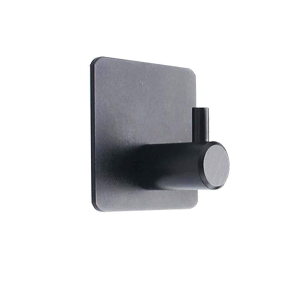 Stick-On Wall Hooks for Keys & Kitchen Towels - Durable Aluminum Hooks for Home & Kitchen Organization - Perfect for Entryway, Bathroom, Pantry & More
