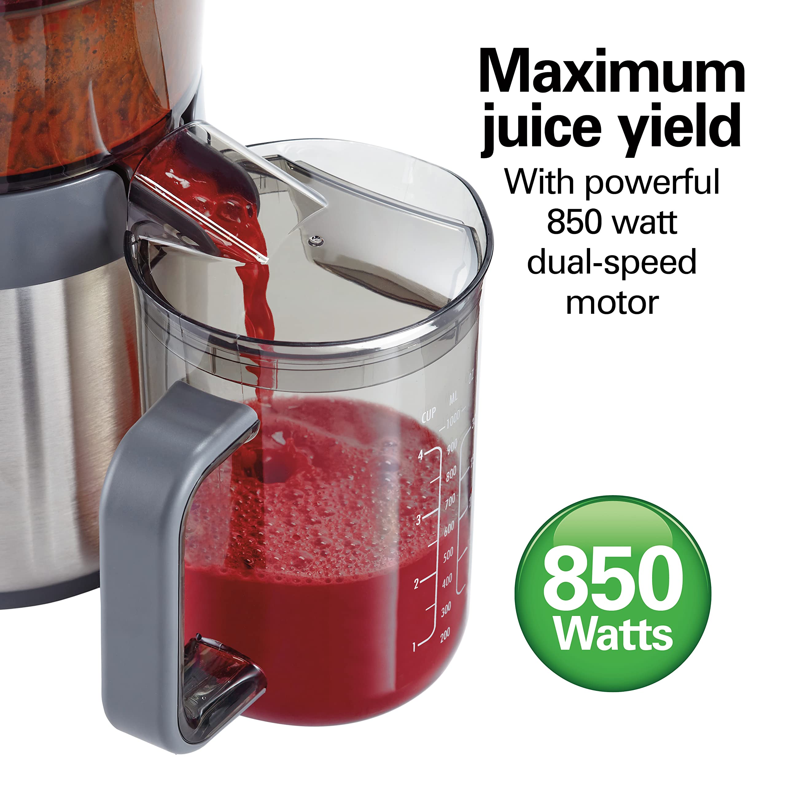 Hamilton Beach 850W Juicer Machine - 3