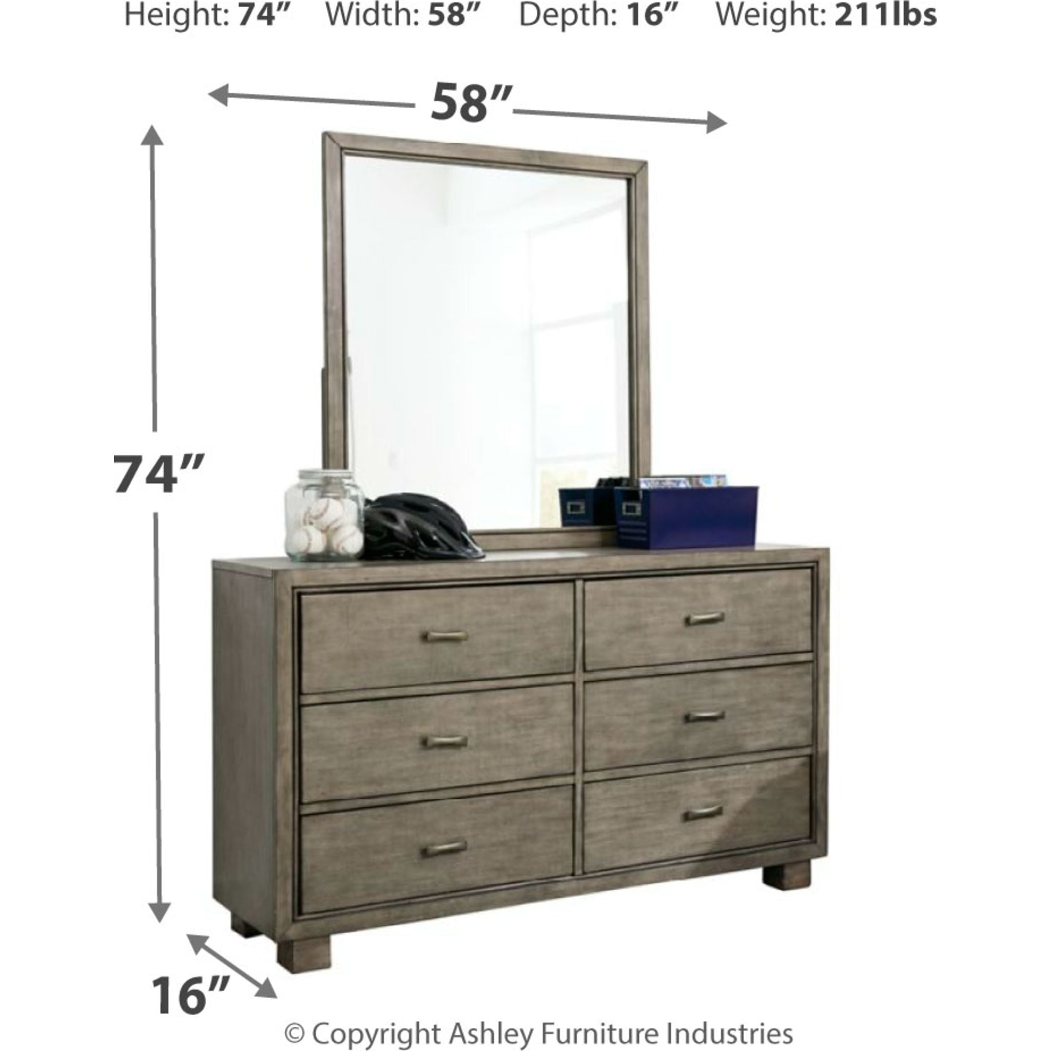 Arnett 5-Piece Gray Bedroom Storage Set - Organize Your Closet, Dresser & Nightstand for a Tidy Space