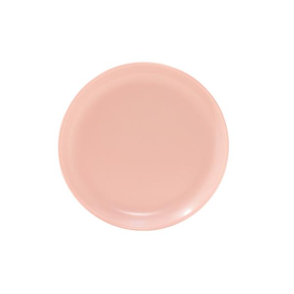 Elegant Matte Pink Coupe Salad Plate Set of 4 - Perfect for Dinner Parties, Wedding Receptions & Fine Dining Table Settings