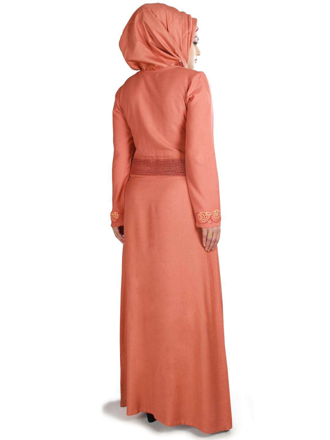 Elegant Bilqis Rayon Abaya for Women - Modest Islamic Prayer Dress - Perfect for Mosque, Eid, and Special Occasions