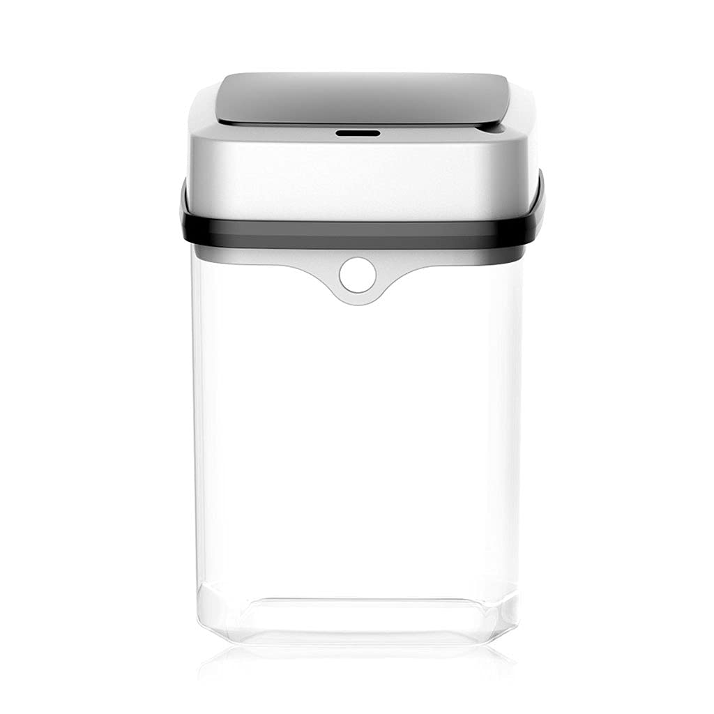 Smart Automatic Induction Trash Can - Large Capacity Kitchen Garbage Bin for Living Room, Bathroom, Toilet & Office - Hands-Free Motion Sensor Waste Basket with Lid for Home & Commercial Use (Ideal for Recycling & Waste Management)