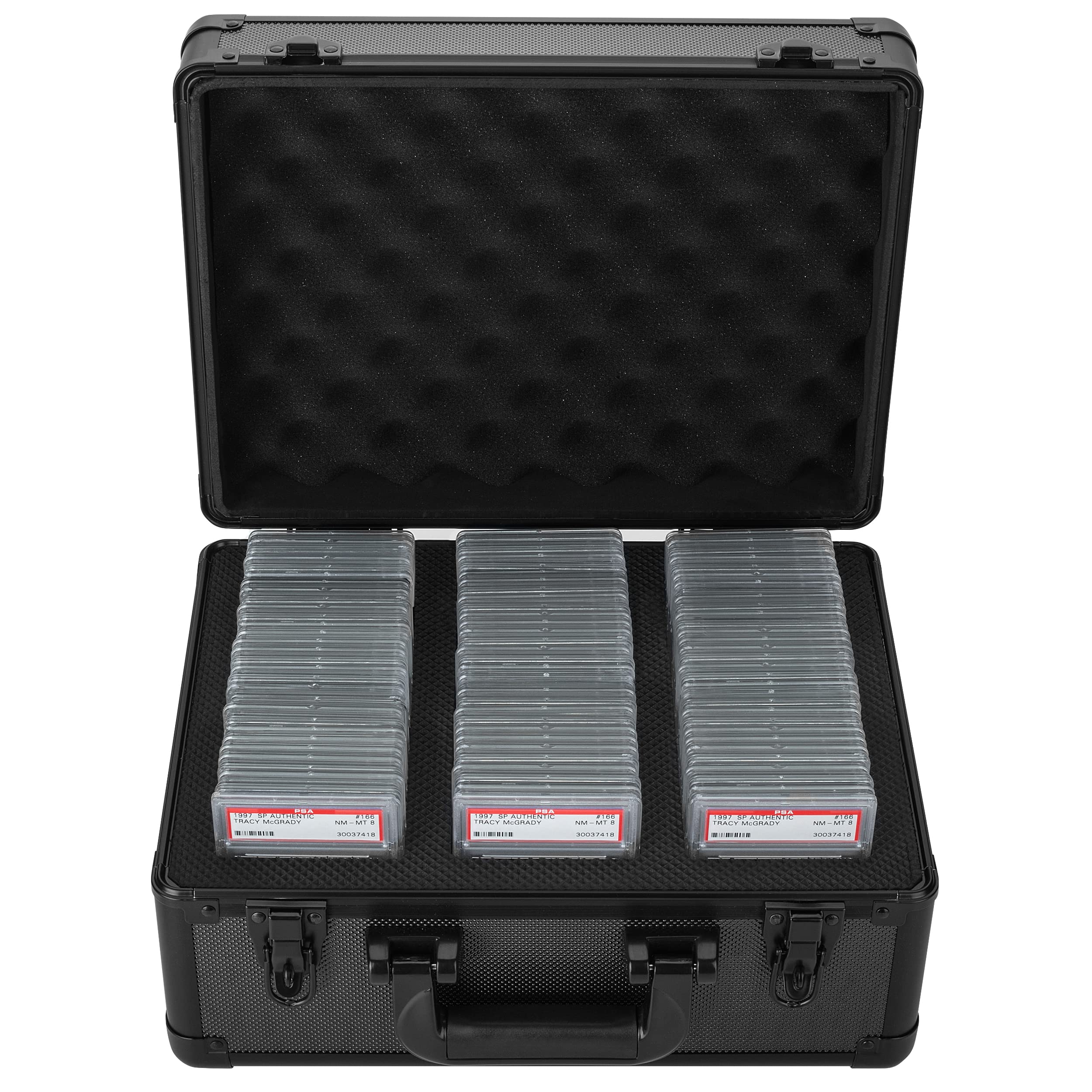 Premium Graded Sports Card Storage Box - Durable Trading Card Case for Pokemon, Baseball & MTG Cards - Secure Trading Card Organizer with Protection - Perfect for Collectors, Tournaments & Home Display