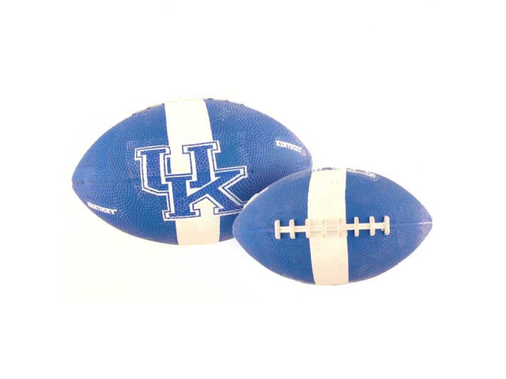 Nike Kentucky Wildcats Mini Rubber Football - Official NCAA Team Logo, Durable Rubber Material for Indoor & Outdoor Play, Perfect for Kids, Collectors, and Sports Fans - Great for Backyard Games, Tailgating, and Team Spirit Gifts