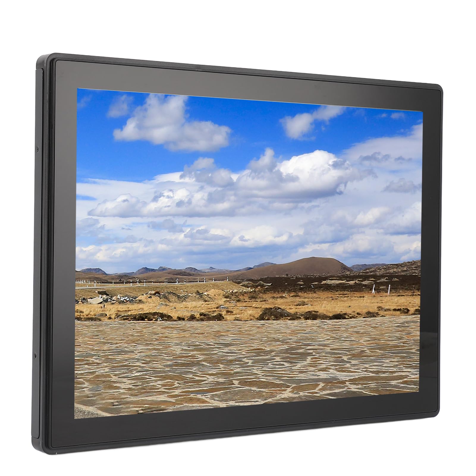 15 Inch Bewinner Industrial Touch Screen Monitor - 1024x768 High Resolution, IP65 Waterproof, 10-Point Capacitive Touch for Commercial & Industrial Use - European Plug (Perfect for Factory Automation, POS Systems & Kiosks)