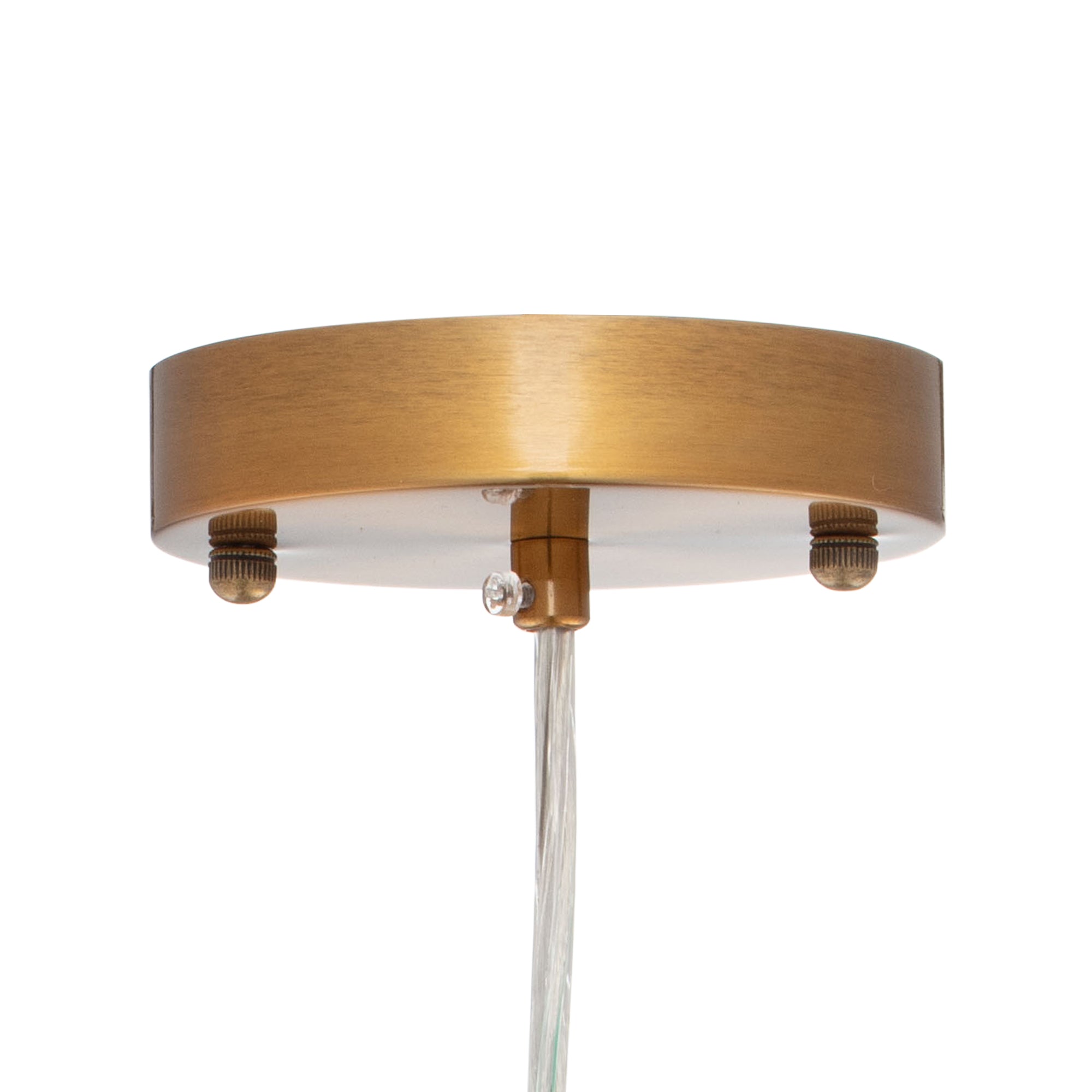 CARRO HOME Hydra Cylinder Glass Pendant Light - Modern Hanging Fixture for Kitchen Island, Dining Room & Bedroom Lighting