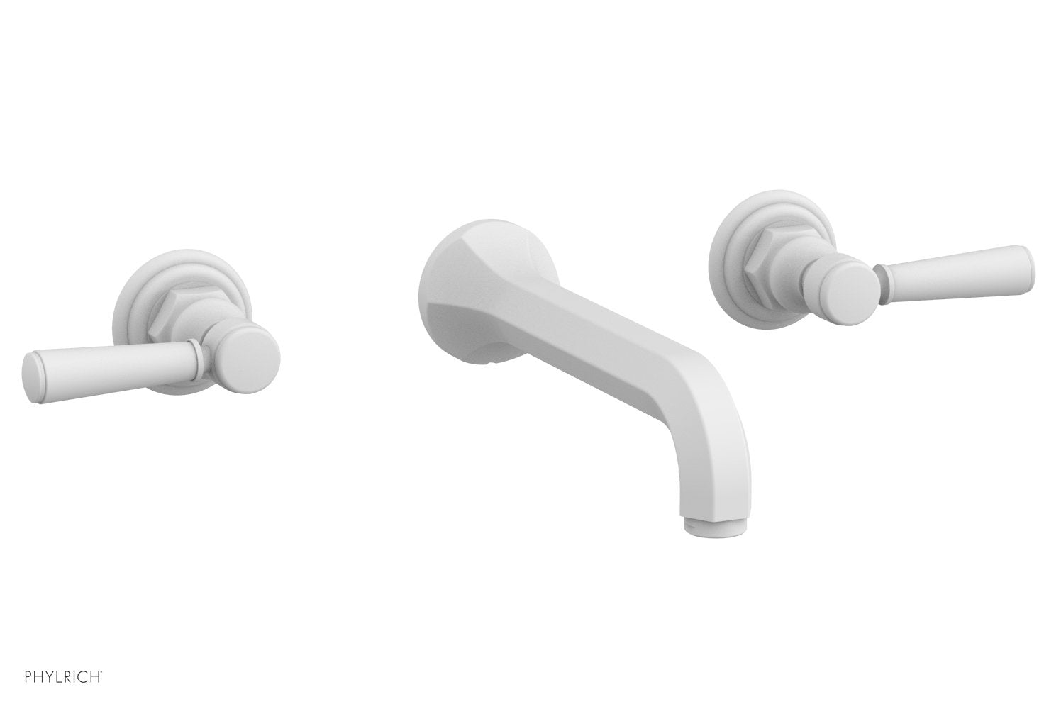 HEX Traditional Wall Mounted Lavatory Sink Set 500 12 - Perfect for Bathroom, Powder Room & Guest Bathroom Renovation