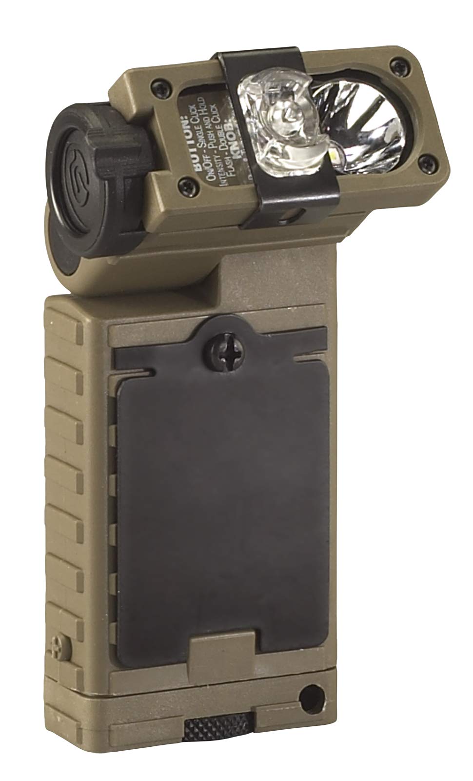 Streamlight 14065 Sidewinder Rescue Flashlight Kit - 55 Lumens with White, Green, Blue & IR LEDs | Includes Molle Retainer, Paracord & 2 AA Batteries | Perfect for Emergency Rescue, Camping & Outdoor Adventures