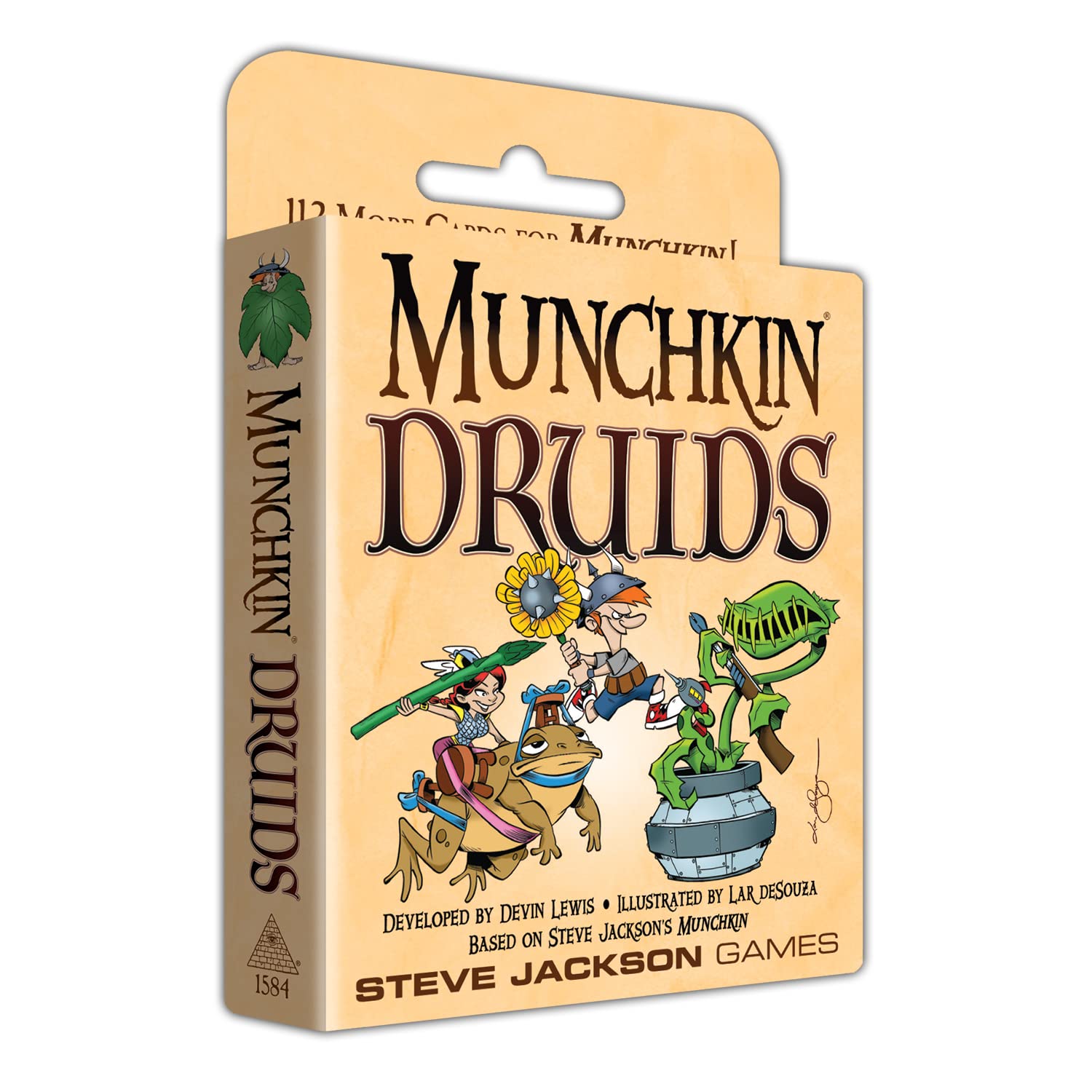 Munchkin Druids Card Game by Steve Jackson Games - Fantasy Adventure Party Game for Family & Friends Game Night