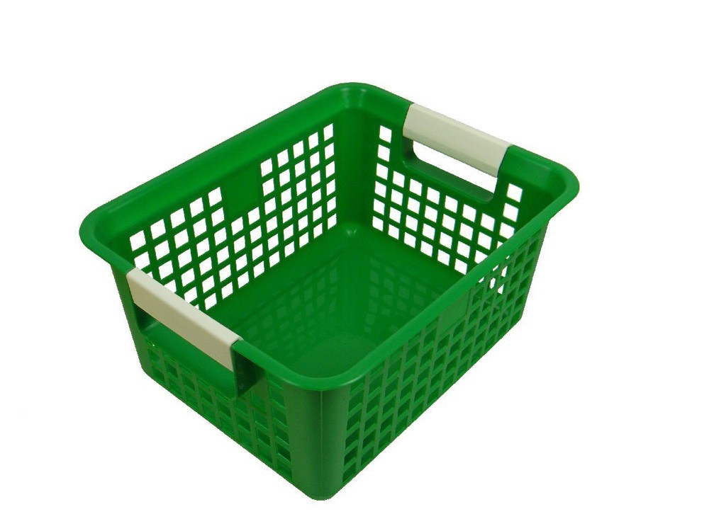 Red Book Baskets - Stylish Storage for Books, Magazines & Home Decor - Perfect for Living Room, Bedroom or Office Organization