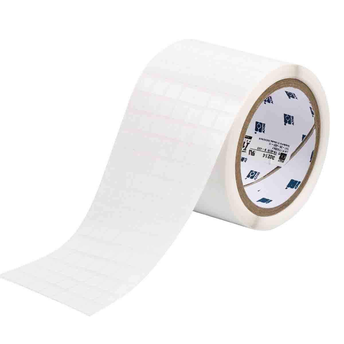 Brady THT-38-423-10 White Thermal Transfer Printable Labels - 0.375