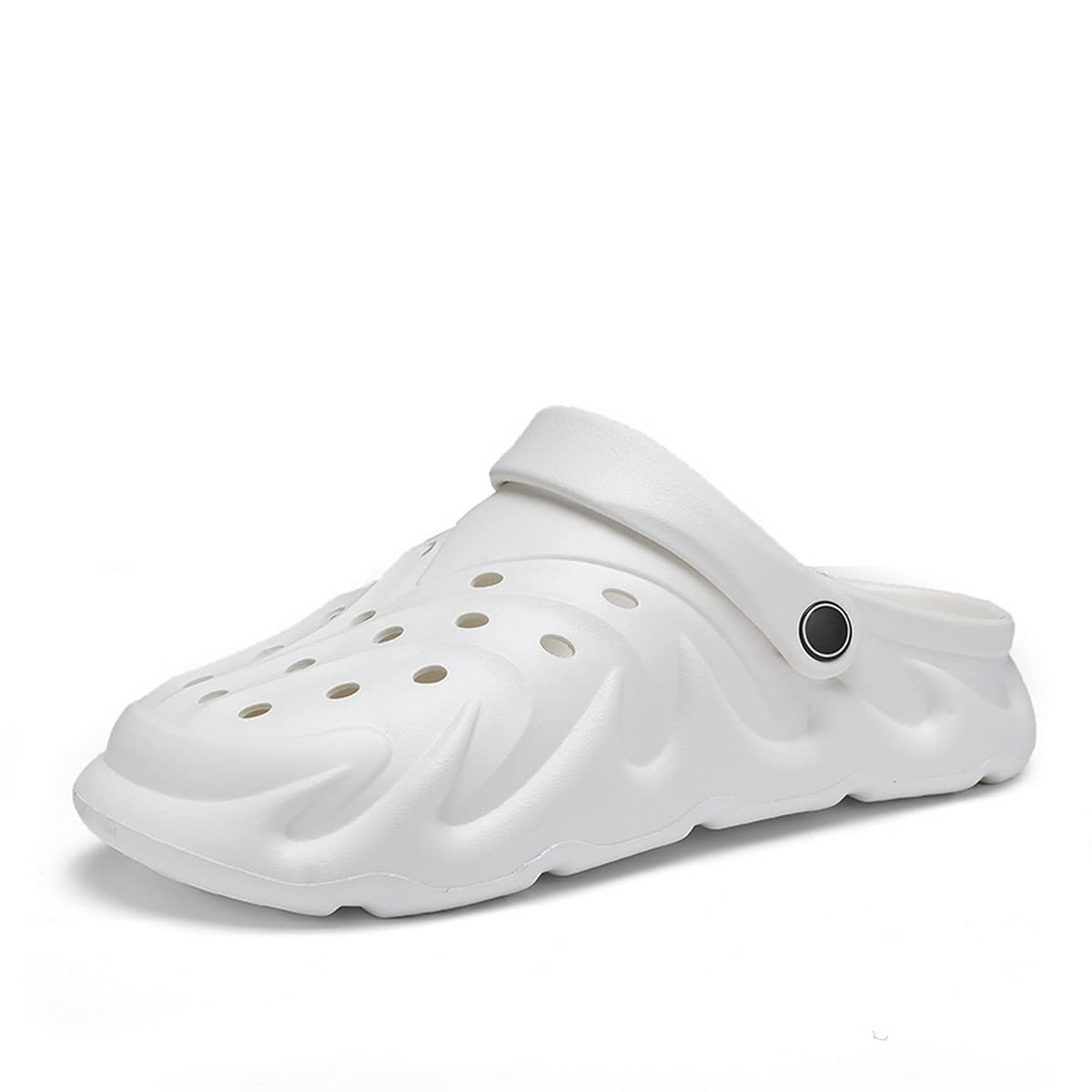 NP Men's Slip-On Clogs - Comfortable Anti-Skid Garden Shoes for Outdoor Walking, Beach & Yard Work - Lightweight Breathable Slippers Sandals for Men