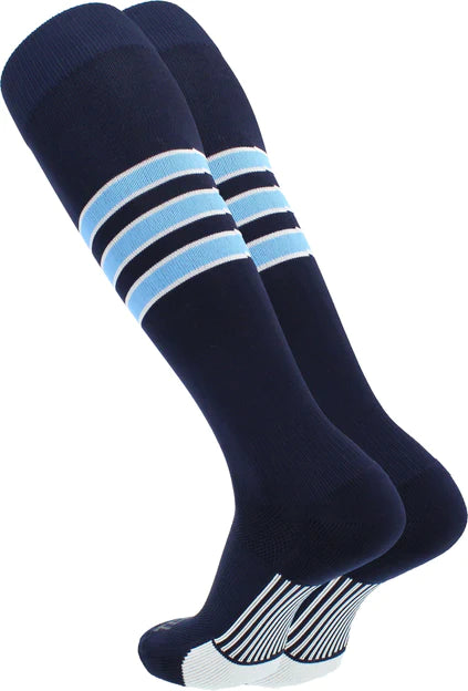TCK Baseball Socks - Dugout Series I Pattern D DNOD - High Performance Baseball Socks for Men & Women - Perfect for Games, Practice & Training