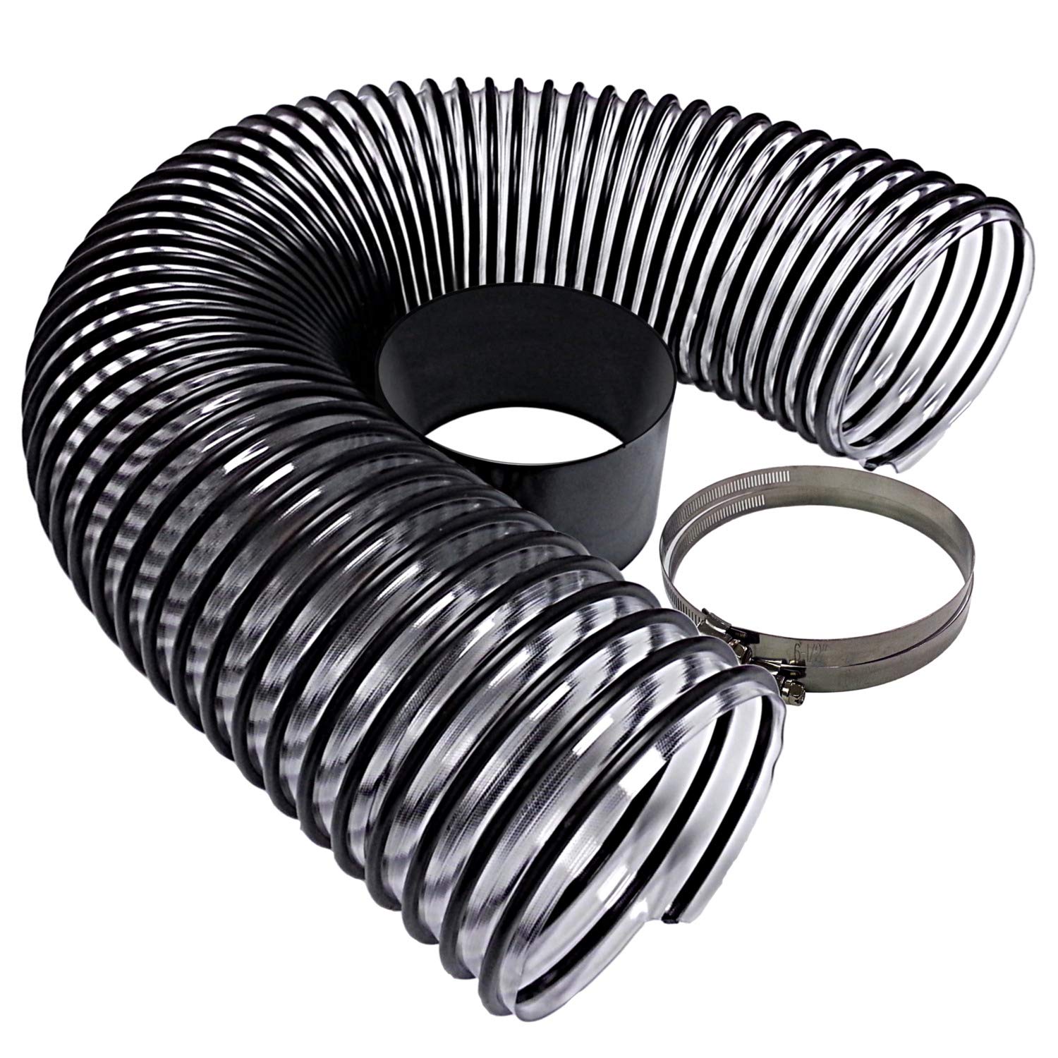 Agri-Fab 65640 Hose Extension Kit - Clear Plastic Garden Hose Connector for Watering, Irrigation & Outdoor Use