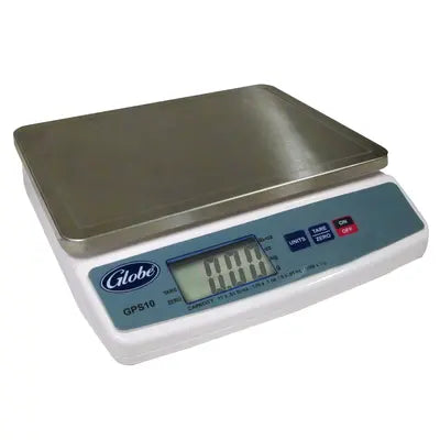 GLOBE GPS10 4 Digital Portion Control Scale - 10 LB Capacity | Precise Food Weighing for Kitchen, Baking & Meal Prep