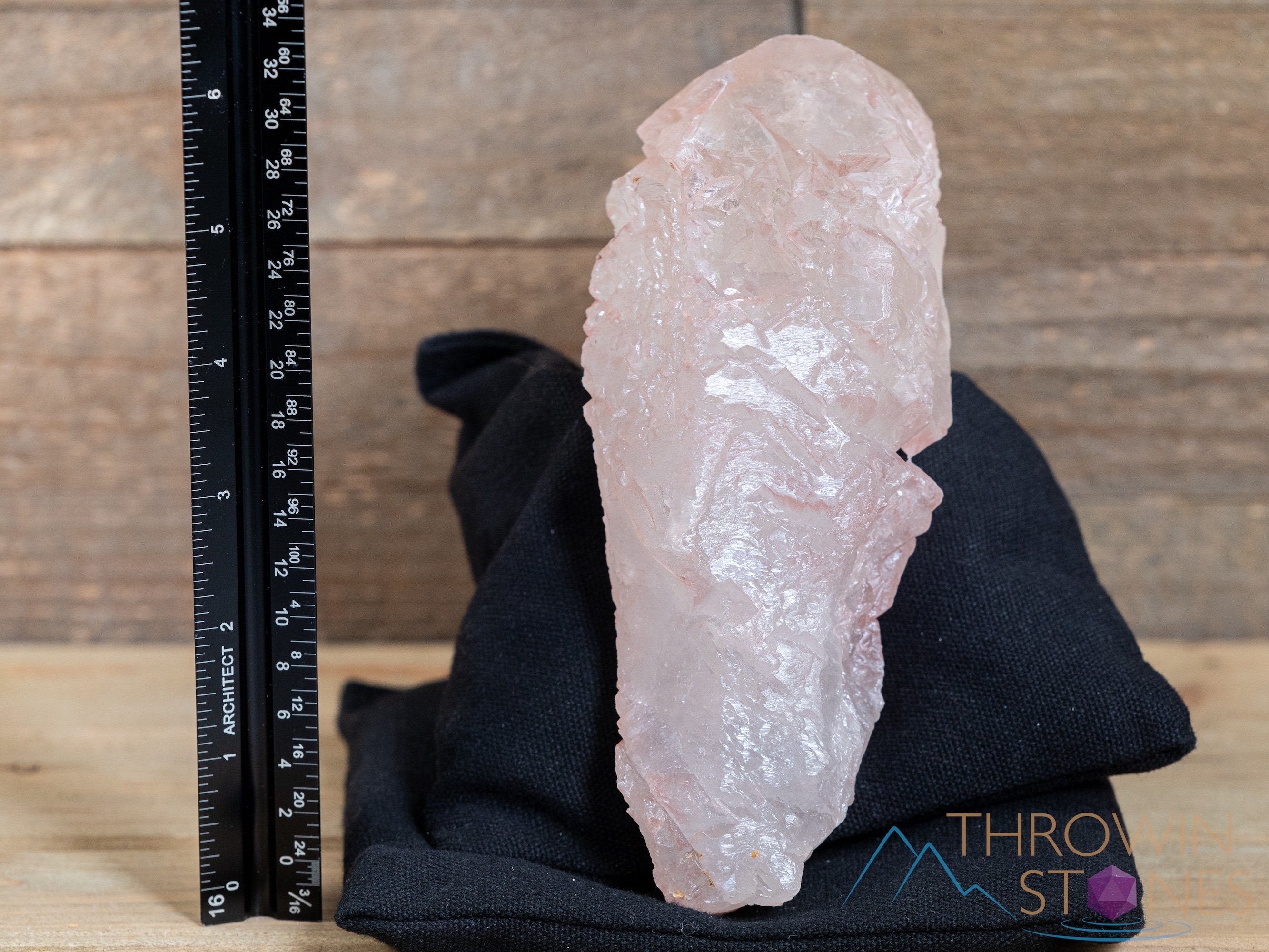 NIRVANA QUARTZ Etched Ice Himalayan Quartz Raw Crystal - Natural Healing Stone for Meditation, Yoga & Spiritual Growth | Perfect Housewarming Gift & Home Decor | Raw Crystals and Stones Collection (40300)