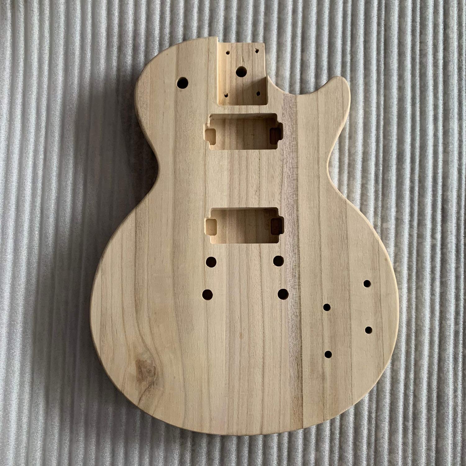 Maple Wood Unfinished Electric Guitar Body Blank for PB Style Bass Guitars - DIY Guitar Parts & Luthier Supplies for Custom Builds & Repairs
