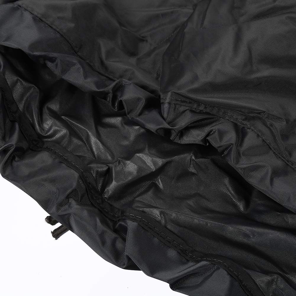 **Acouto Adjustable Kayak Spray Skirt Cover - Nylon Waterproof Kayaking Accessory for Canoe & Kayak (Black) - Perfect for Whitewater, Sea & Recreational Kayaking**