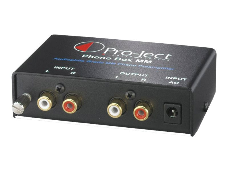 Pro-Ject Phono Box MM Phono Preamplifier - High-Quality MM Phono Stage for Vinyl Records, Turntables & Hi-Fi Systems - Perfect for Home Audio & Record Collectors
