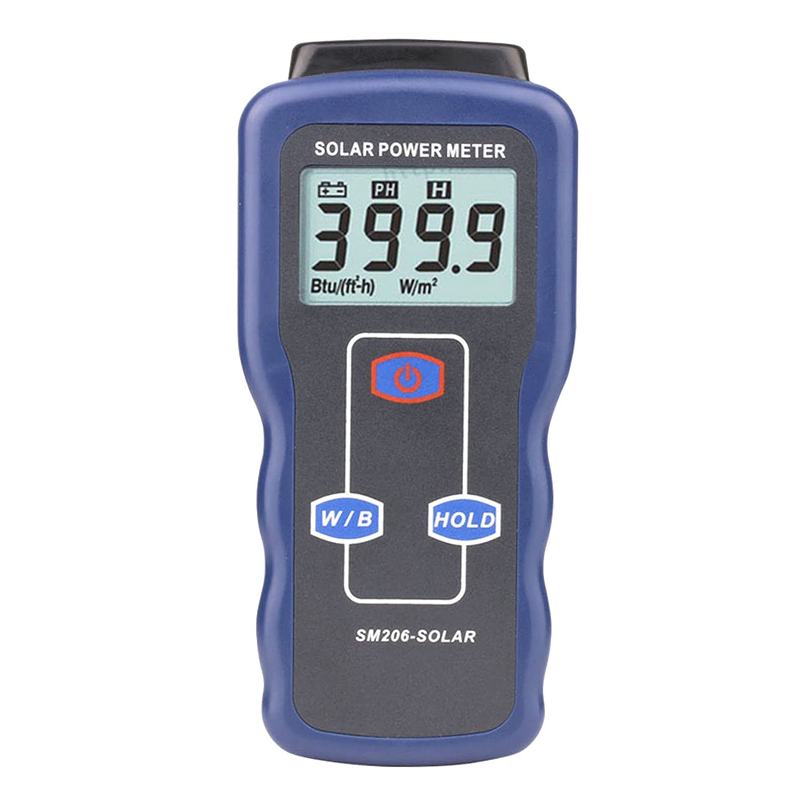 Digital Solar Power Meter - Sunlight Energy Measurement Tool with 0.1-1999.9 Range | Perfect for Solar Panel Testing, Greenhouse Monitoring & Renewable Energy Projects