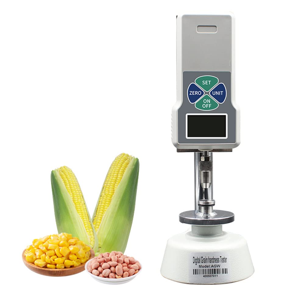 Digital Grain Hardness Tester - Portable Grain Durometer Penetrometer for Wheat, Rice, Soybean, Mung Bean | Perfect for Agriculture, Food Quality Control & Grain Research Labs