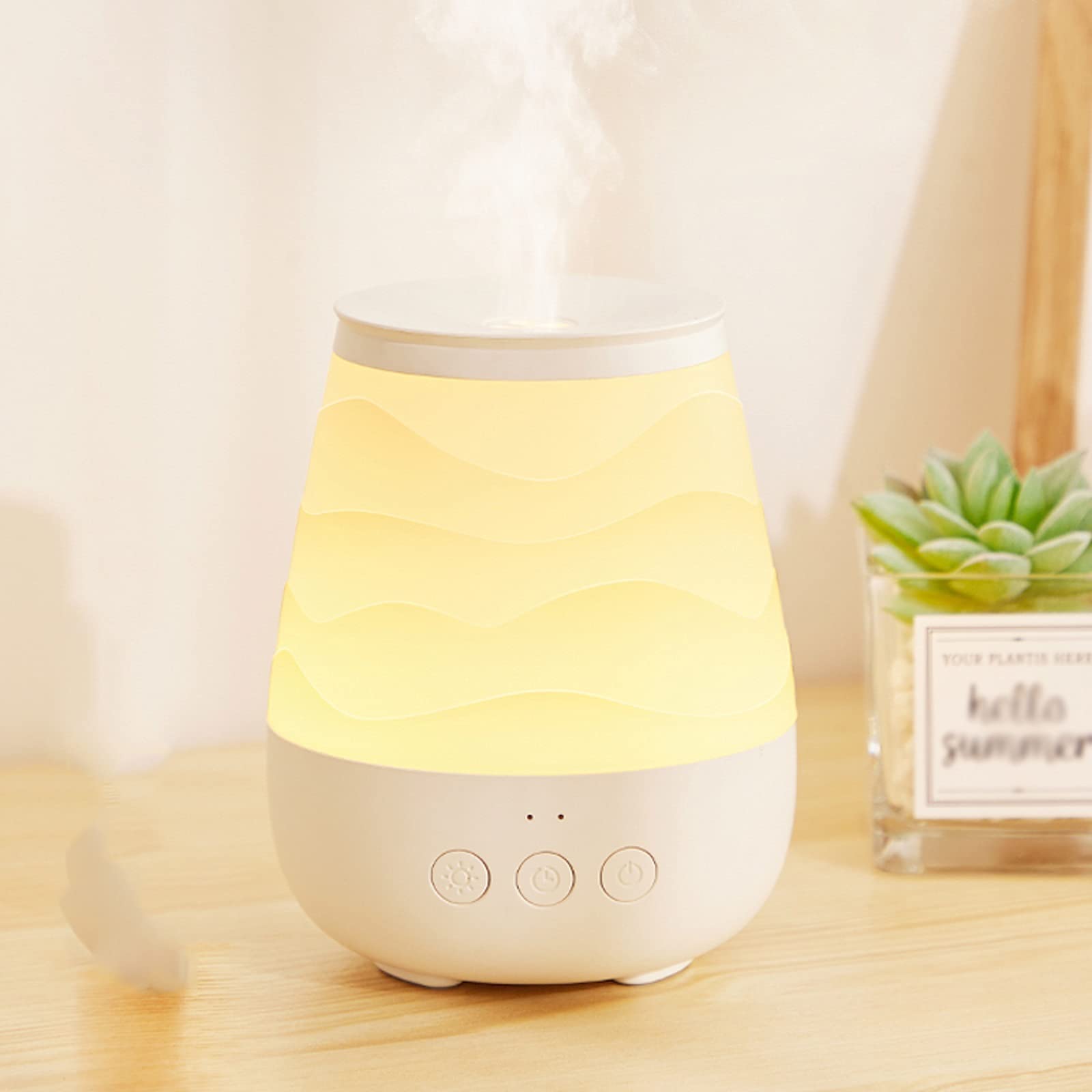 Ultrasonic Cool Mist Humidifier & Essential Oil Diffuser - Super Quiet Air Humidifier with Auto Shut Off for Baby Room, Bedroom, Office & Nursery | Perfect for Dry Air Relief, Aromatherapy & Better Sleep
