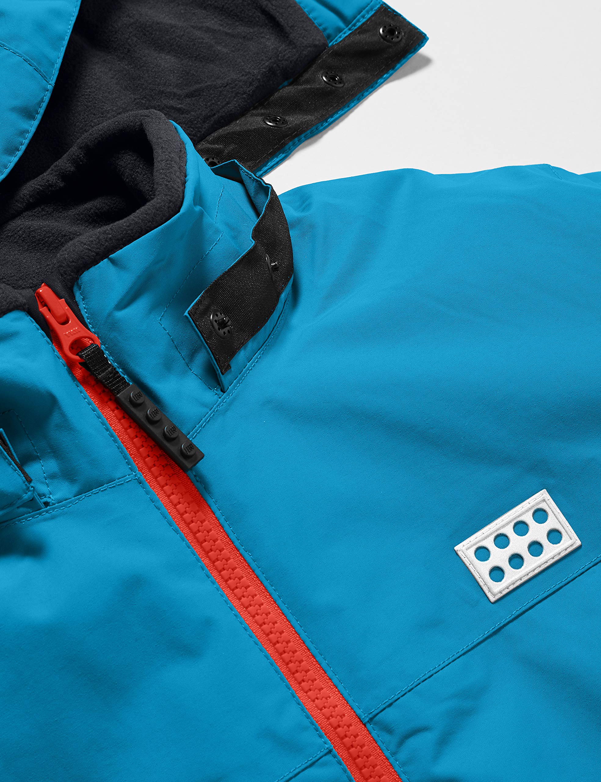 LEGO Kids' Jacket - Waterproof Windbreaker with Hood for Boys & Girls - Lightweight Outdoor Play Jacket for School, Park, and Playground Adventures