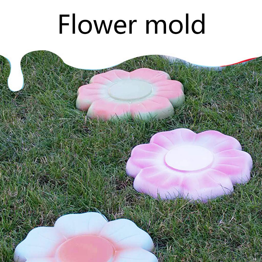 DIY Concrete Path Maker Mold - Step Stone Cement Paving Molds for Garden, Yard & Pathway Landscaping | Create Beautiful Walkways & Patio Tiles