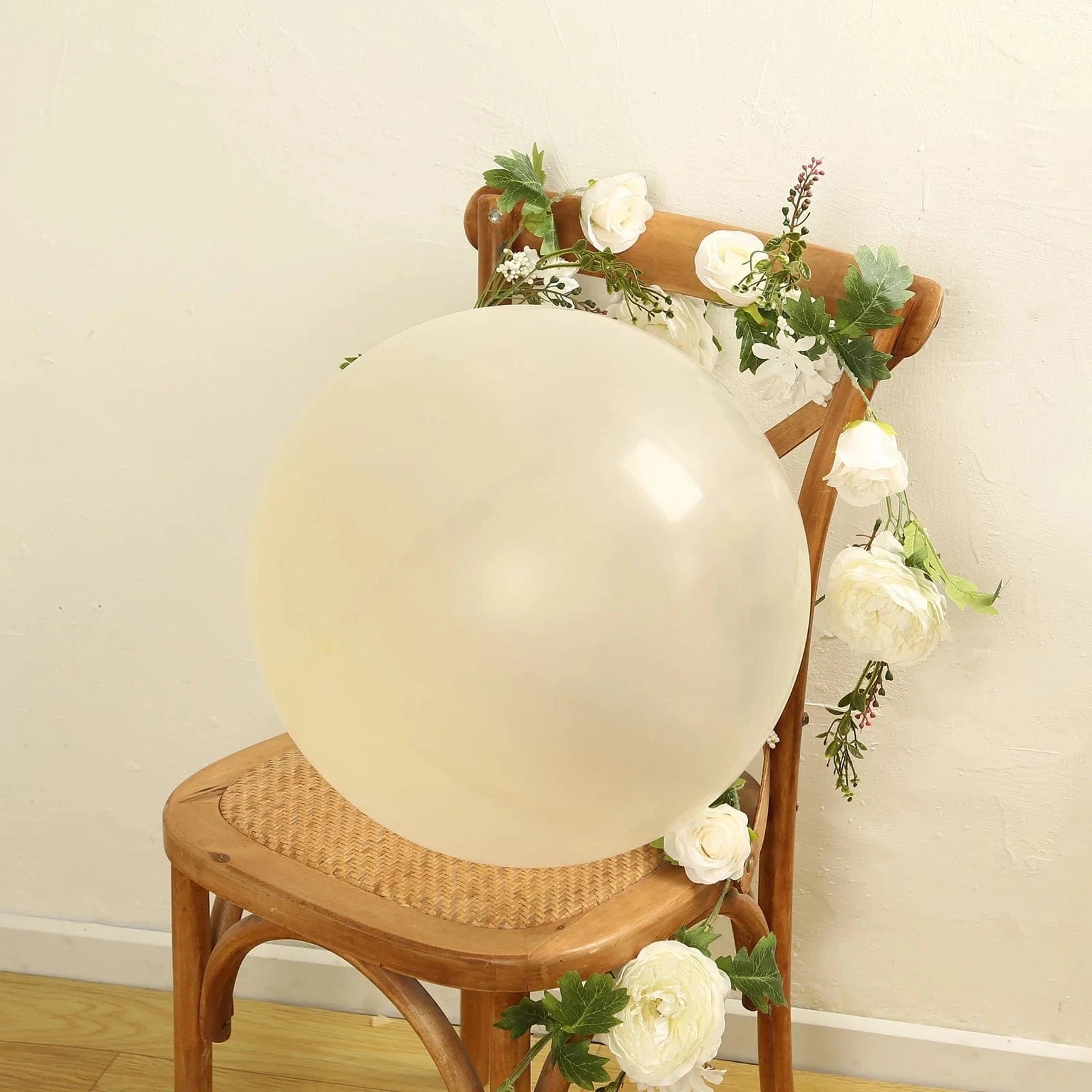 5 Pack Shiny Pearl Biodegradable Party Balloons - Eco-Friendly Wedding, Birthday & Baby Shower Decorations for Sustainable Celebrations