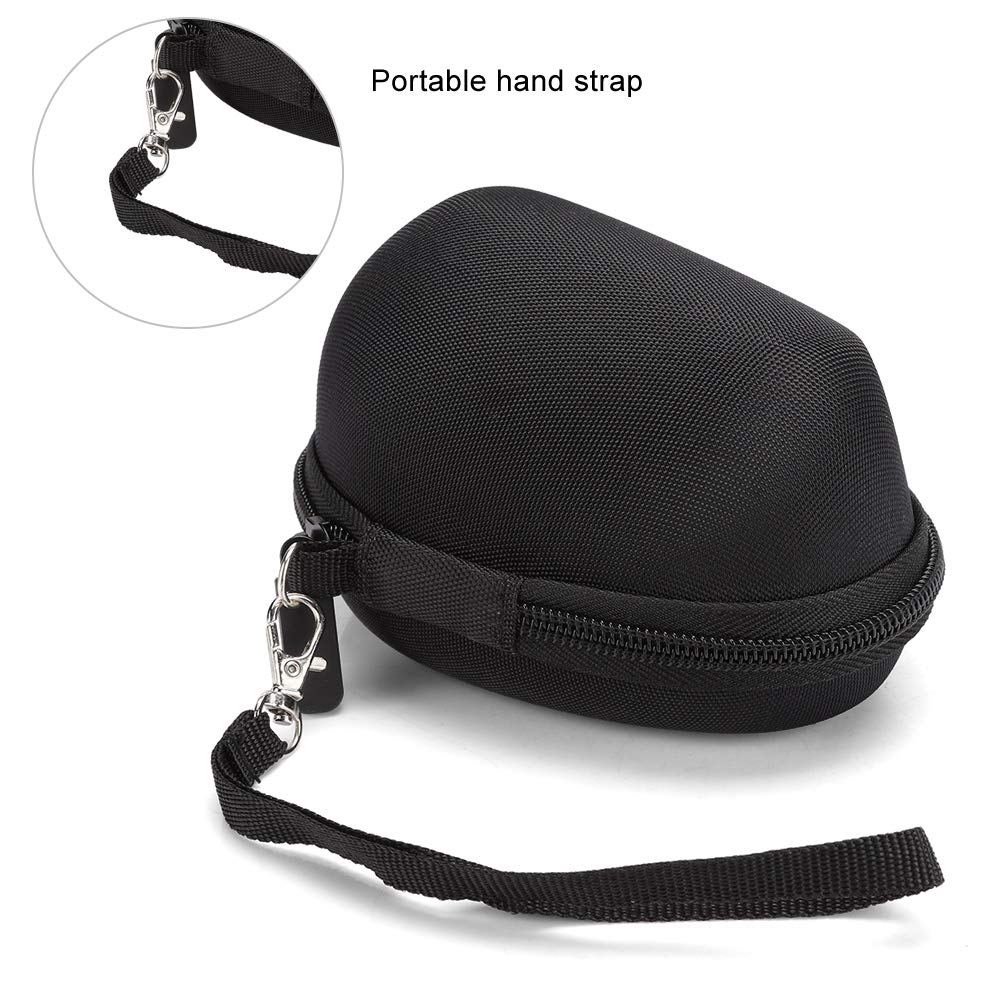 Durable Travel Mouse Case for Logitech MX Vertical Ergonomic Mouse - Portable EVA Protective Storage Pouch with Anti-Drop Design & Hand Strap - Perfect for Office, Business Trips & Commuting