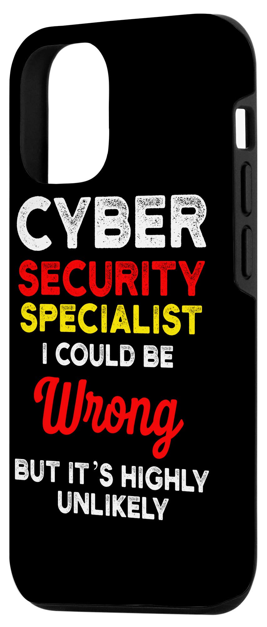iPhone 12/12 Pro Shockproof Case - Certified Cybersecurity Protection for IT Professionals | Perfect for Office, Travel & Daily Tech Security