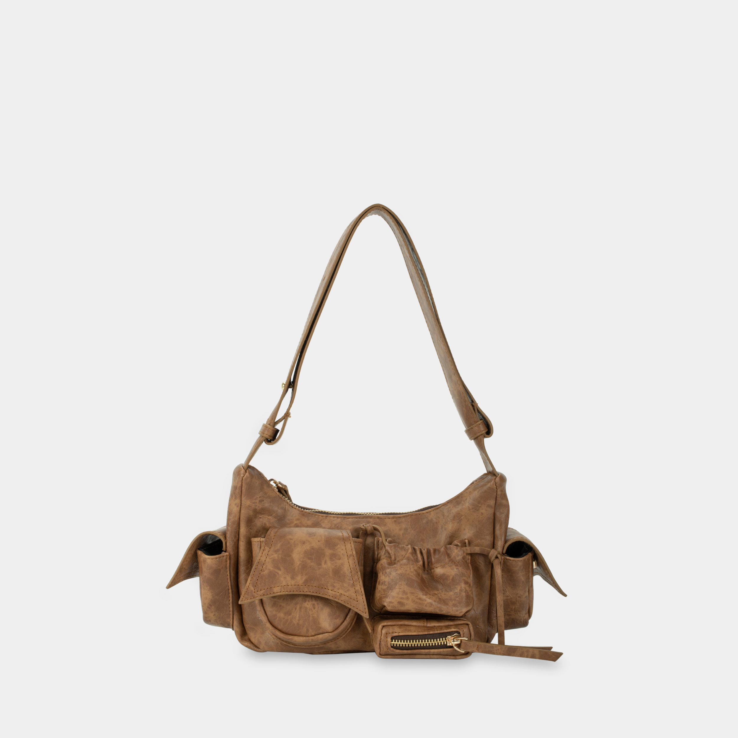 CHAUTFIFTH C5 Pocket Bag - Compact Crossbody Bag for Women, Small Shoulder Purse with Adjustable Strap - Perfect for Travel, Shopping, and Everyday Use